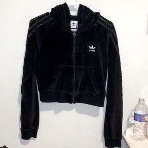 ADIDAS cropped hoodie